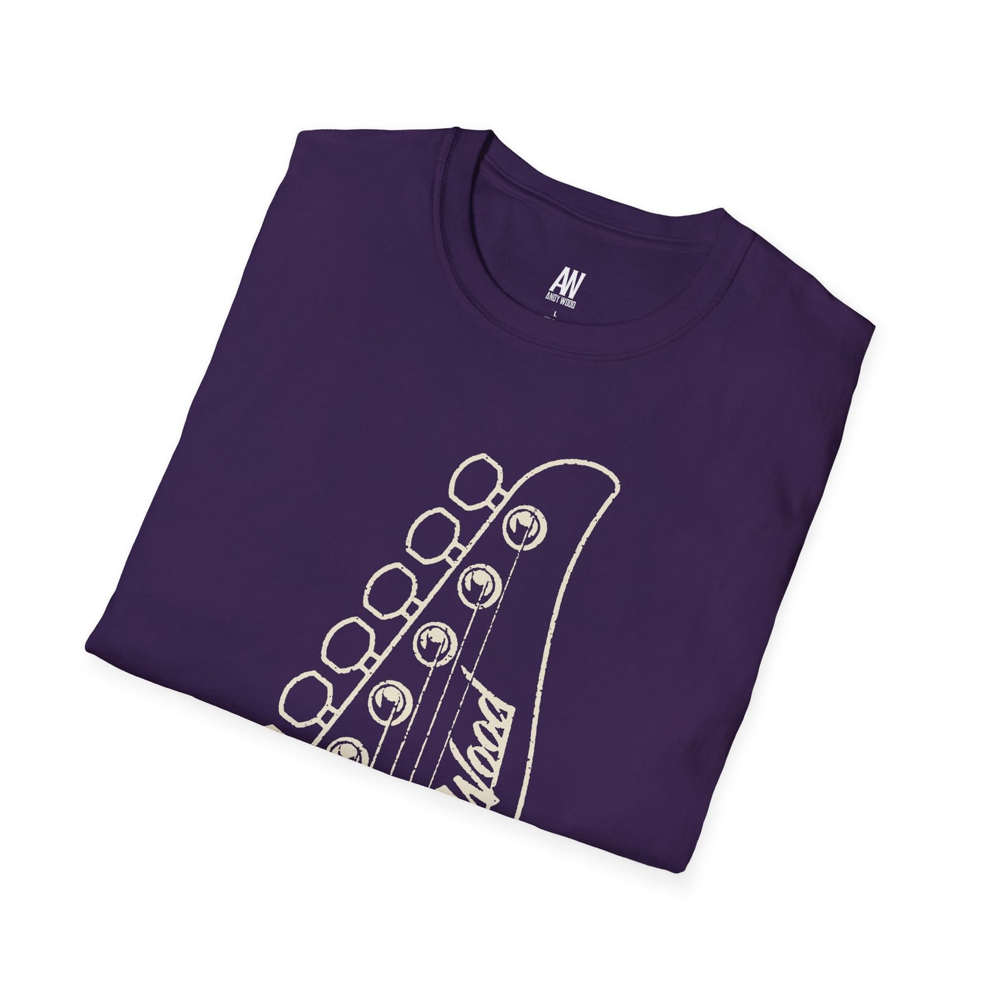 Andy Wood Guitar Headstock T-Shirt