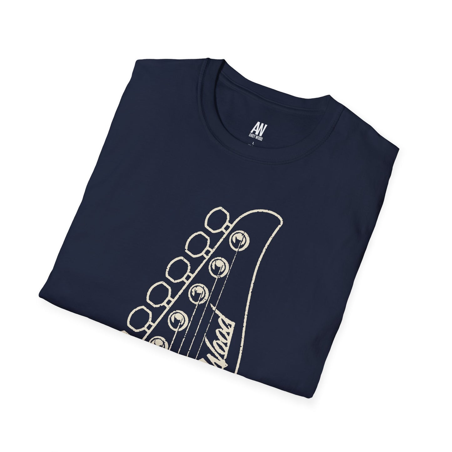 Andy Wood Guitar Headstock T-Shirt