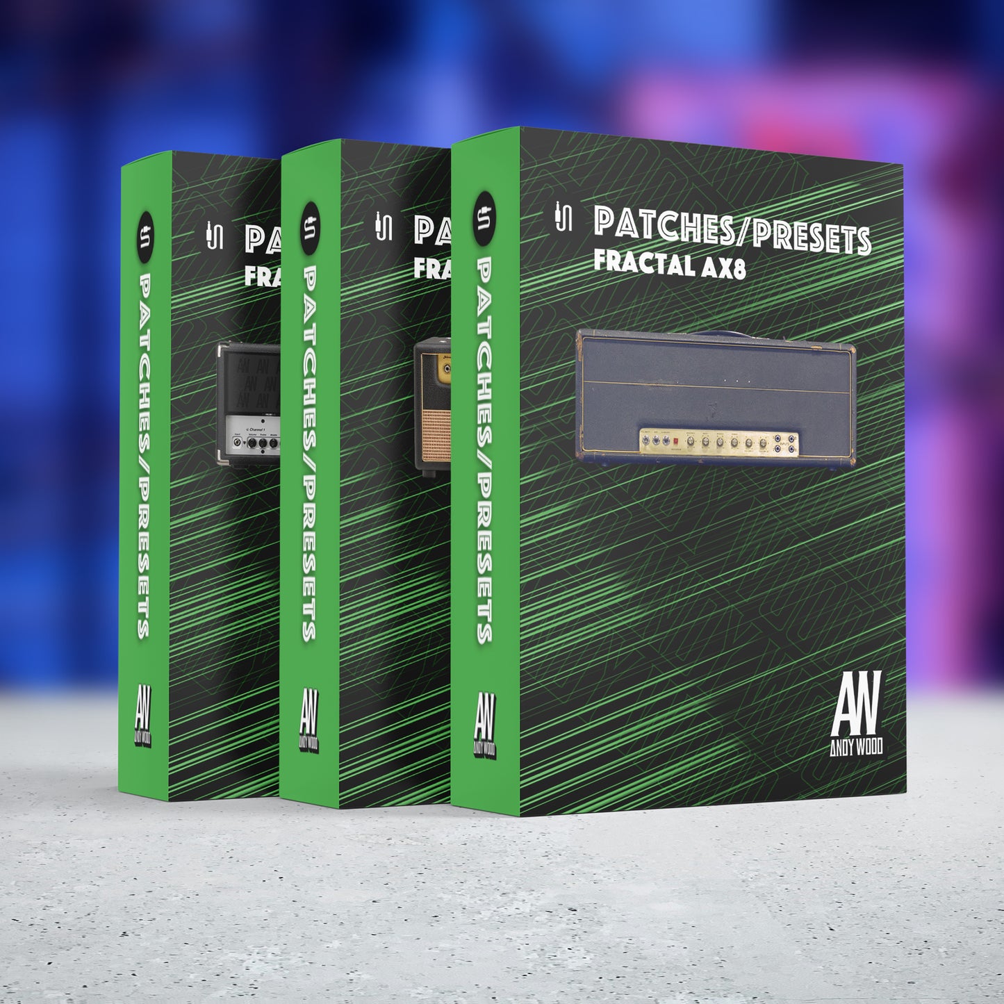 Andy Wood Essentials Bundle for Fractal Audio AX8 Vol 1