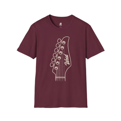 Andy Wood Guitar Headstock T-Shirt