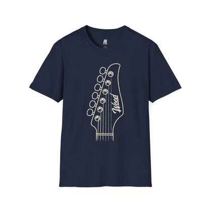 Andy Wood Guitar Headstock T-Shirt