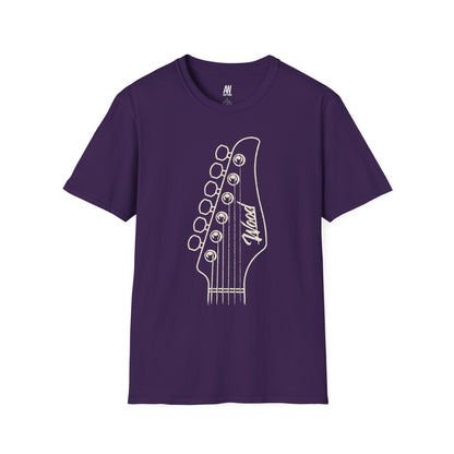 Andy Wood Guitar Headstock T-Shirt