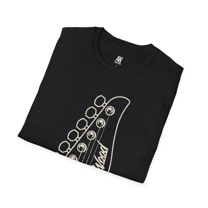Andy Wood Guitar Headstock T-Shirt