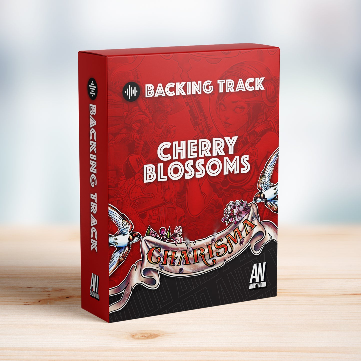 Cherry Blossoms Backing Track